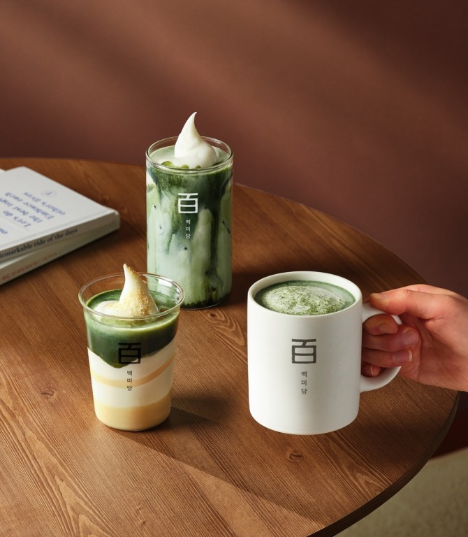 ‘우리 쑥’ 라인업 3종 사진=백미당