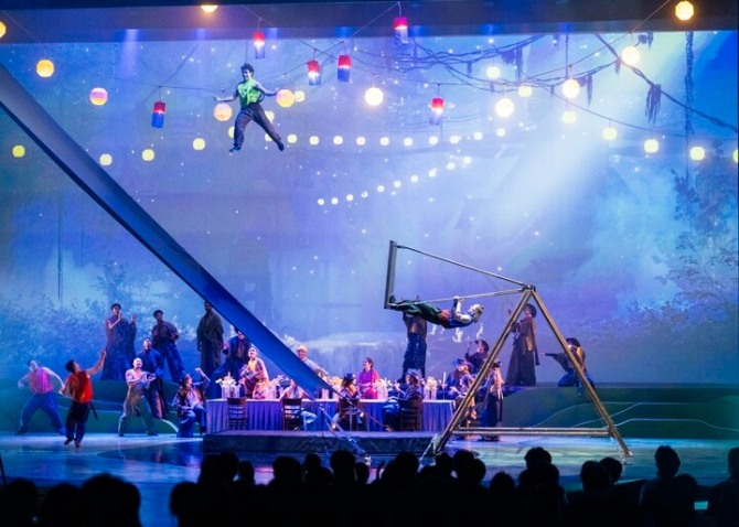 신규 서커스 공연 ‘윙즈 오브 메모리’. 사진=에버랜드