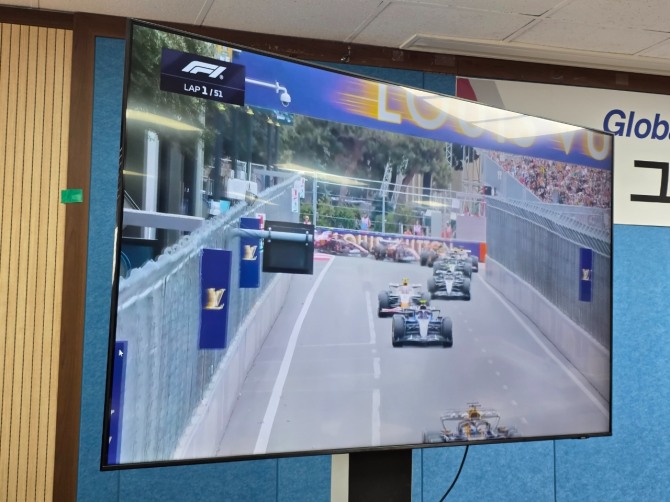 F1 그랑프리 대회 전경.  사진=김양훈 기자