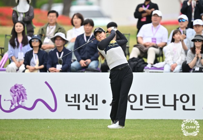 9언더파 63타로 코스레코드를 기록한 김재희. 사진=KLPGA 박준석 포토 