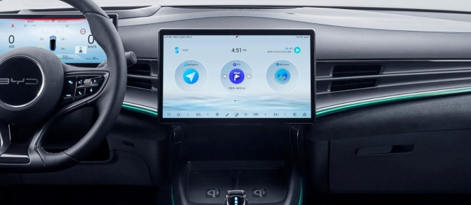 BYD 씰 인테리어 사진=BYD코리아