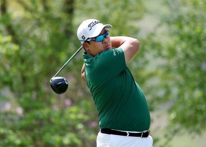 DB손해보험 프로미 오픈 우승자 이상엽. 사진=KPGA