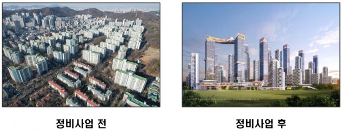 정비 사업 전경. 사진=남동구