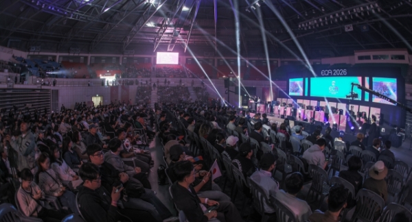 2026 ECA가 열린 진주실내체육관의 모습. 사진=KeSPA 공식 페이스북