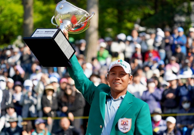 디펜딩 챔피언 문도엽. 사진=KGA