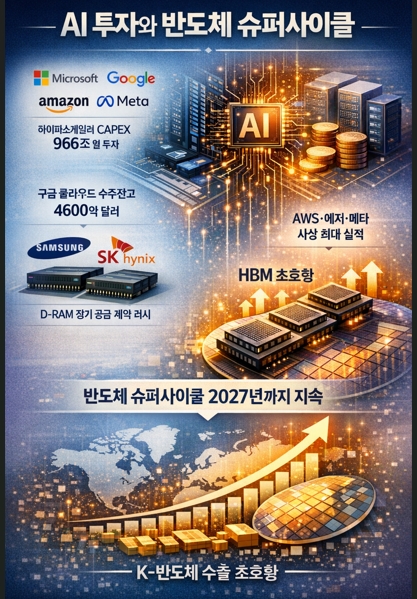 "AI 거품일까?" 구글 장부에 답 나왔다… 삼성·SK '5년치 선입금' 터졌다