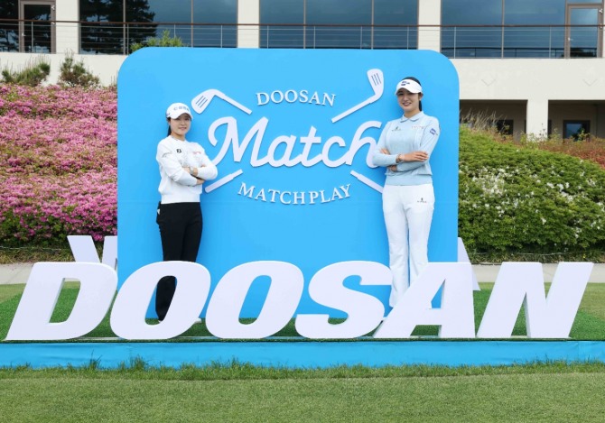 고지원과 박혜준(우측). 사진=KLPGA 박준석 포토