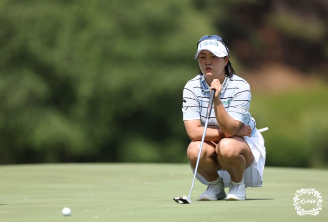 환상적인 퍼트로 다승자 홍정민을 잡은 홍진영2. 사진=KLPGA 박준석 포토