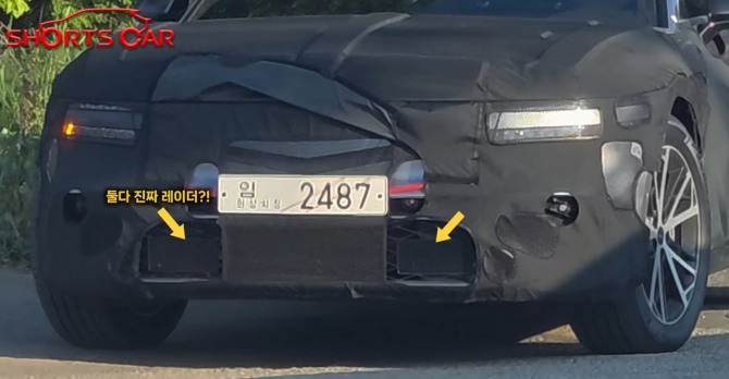 제네시스 'G90 페이스리프트' (사진=숏카)