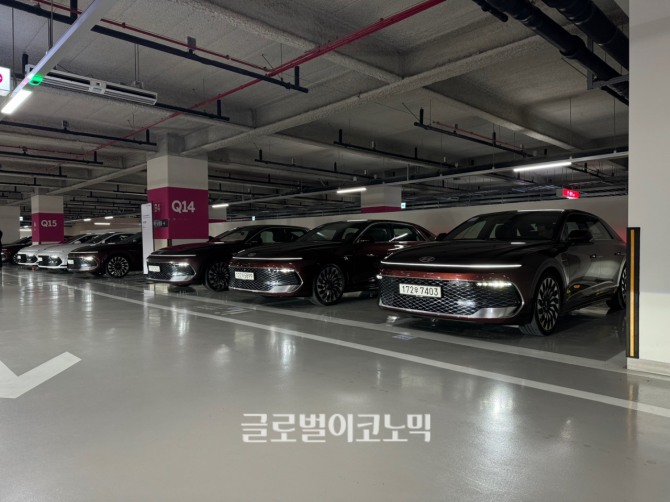 현대자동차 '더 뉴 그랜저' (사진=최태인 기자)