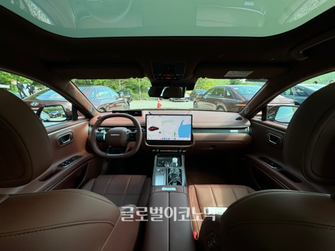 현대자동차 '더 뉴 그랜저' (사진=최태인 기자)