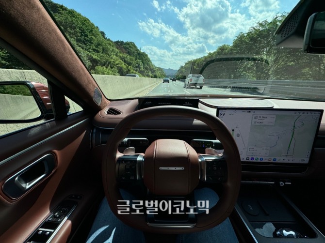 현대자동차 '더 뉴 그랜저' (사진=최태인 기자)