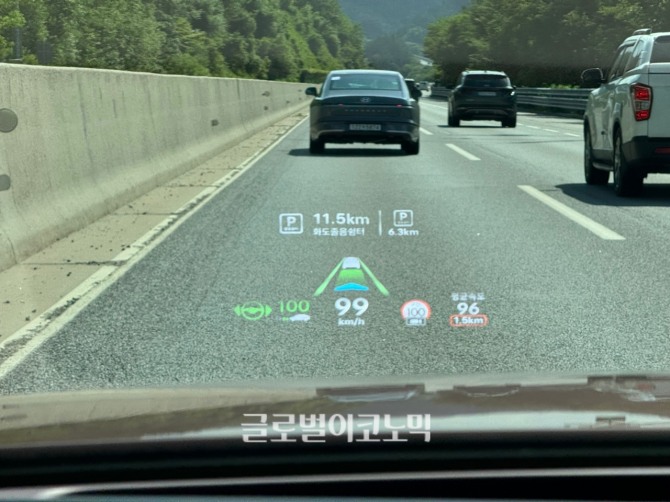 현대자동차 '더 뉴 그랜저' (사진=최태인 기자)