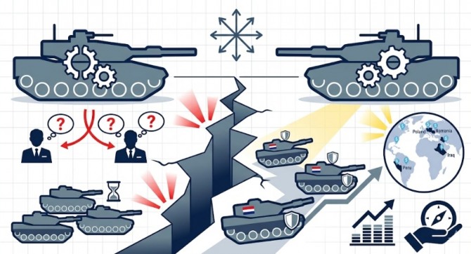 K2 Tank Gains Edge as Franco-German MGCS Project Stalls