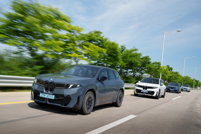BMW '더 뉴 BMW iX3'. 사진=BMW코리아