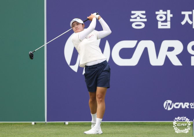 서교림의 티샷. 사진=KLPGA 박준석 포토