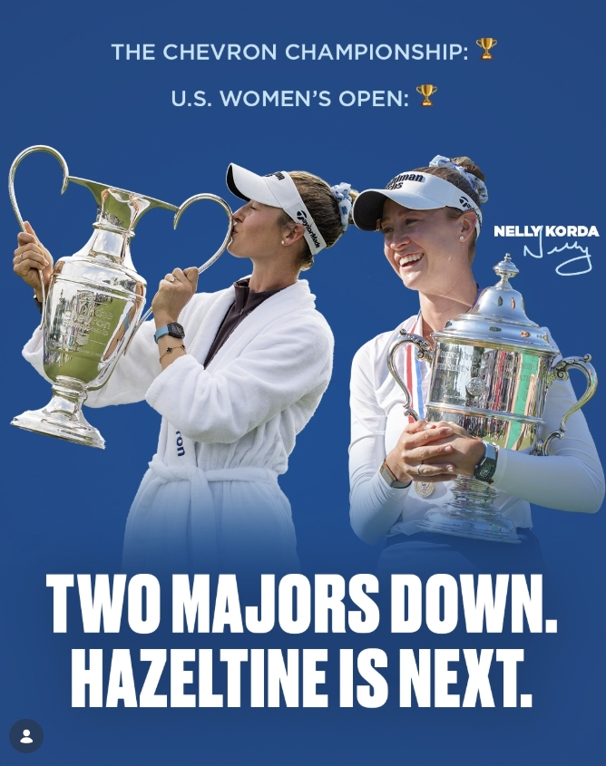 올 시즌 메이저 2승을 차지한 넬리 코다. 사진=LPGA
