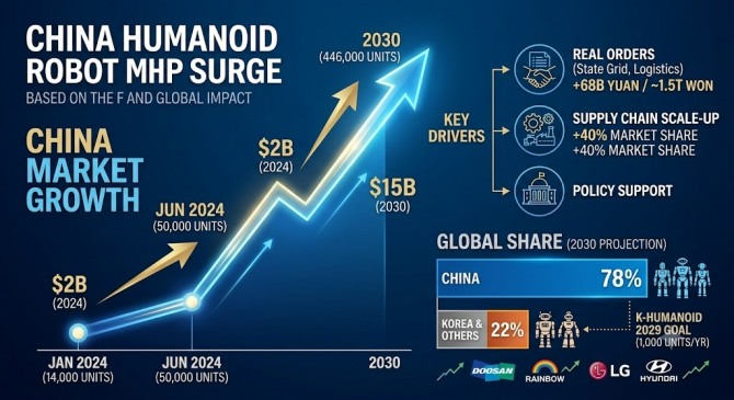 China’s Humanoid Robot Boom: 78% Global Market Share Projected by 2030