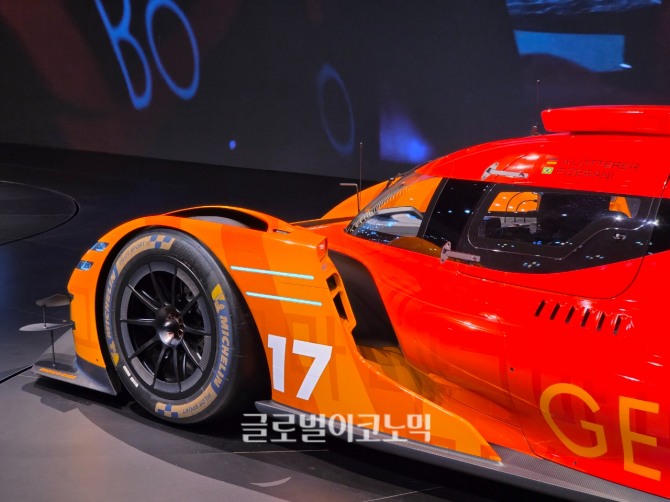 제네시스 'GMR-001 하이퍼카'. 사진=최태인 기자