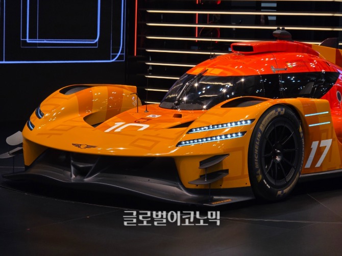 제네시스 'GMR-001 하이퍼카'. 사진=최태인 기자
