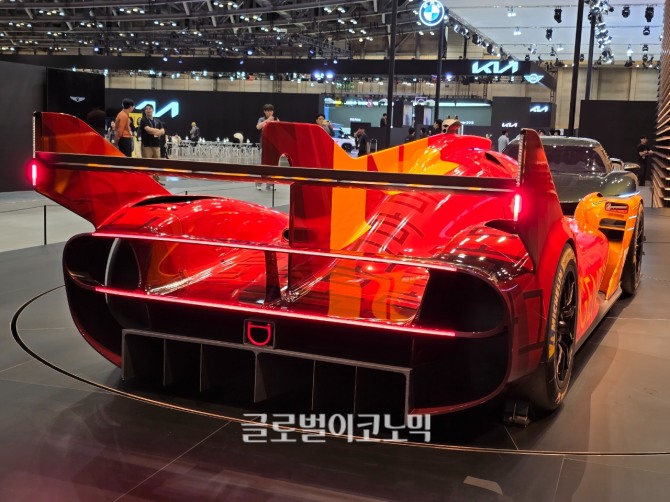 제네시스 'GMR-001 하이퍼카'. 사진=최태인 기자