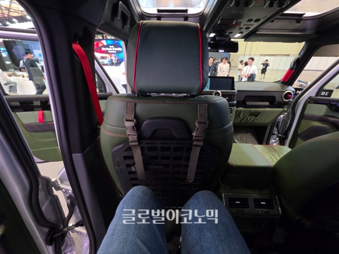 이네오스 '그레나디어 그레이캡'. 사진=최태인 기자