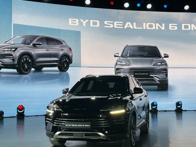 BYD 씨라이언 6 DM-i. 사진=박지수 기자