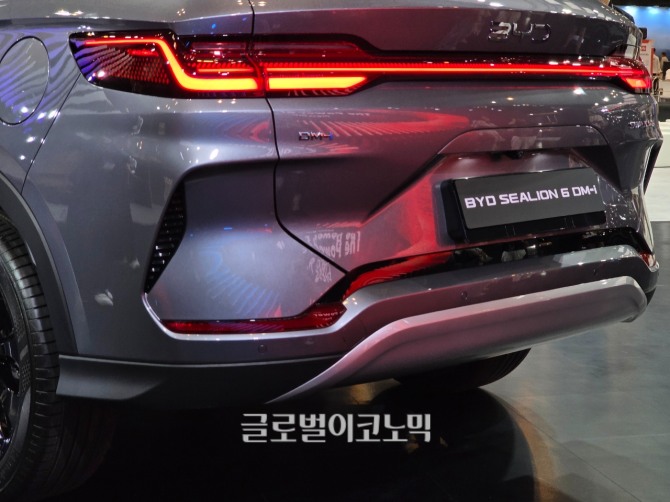 BYD '씨라이언 6 DM-i'. 사진=최태인 기자