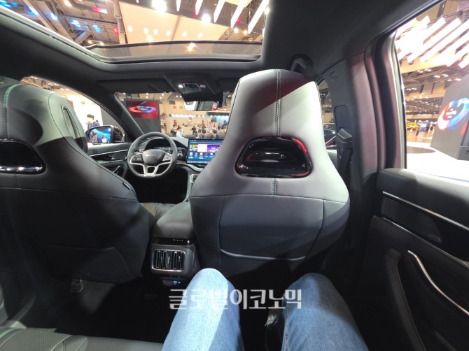BYD '씨라이언 6 DM-i'. 사진=최태인 기자