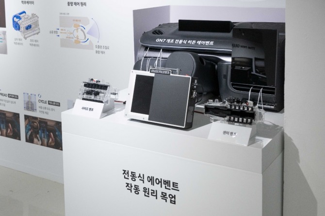 현대자동차 '더 뉴 그랜저 테크 팝업 스토어' 현장. 사진=현대자동차