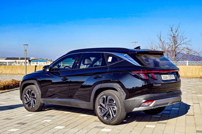 현대자동차 준중형 스포츠유틸리티차량(SUV) 투싼 하이브리드. 사진=글로벌이코노믹