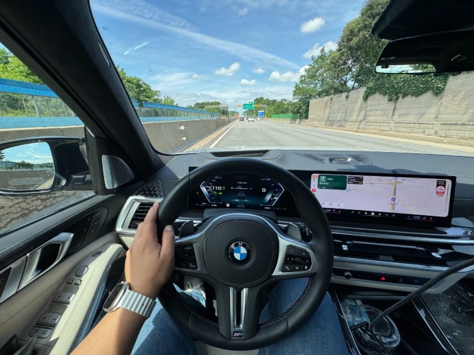 BMW 'X7 M60i xDrive M Spt Pro'. 사진=최태인 기자