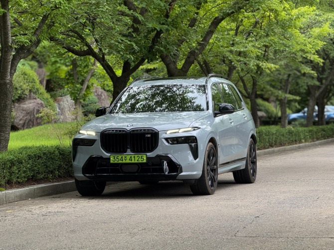 BMW 'X7 M60i xDrive M Spt Pro'. 사진=최태인 기자