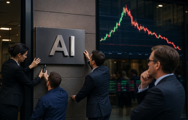 AI 간판 바꾼 기업들, 주가 효과 단기 그쳐