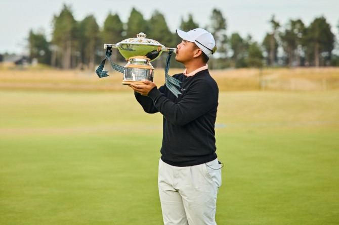 2026 제네시스 스코티시 오픈 우승자 김주형 선수. 사진=제네시스