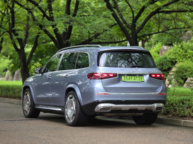 메르세데스-마이바흐 GLS 600 4MATIC 마누팍투어. 사진=최태인 기자
