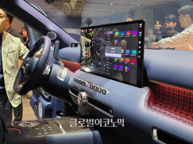 제네시스 'GV90 네오룬 퍼스트 에디션'. 사진=최태인 기자