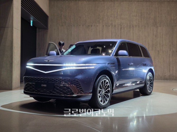 제네시스 'GV90'. 사진=최태인 기자