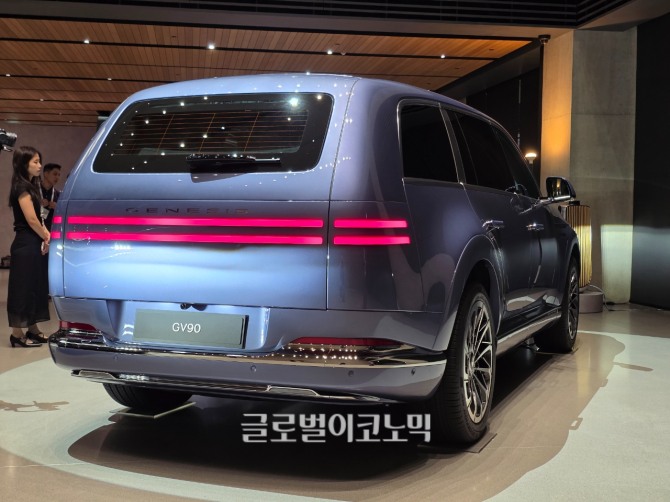 제네시스 'GV90'. 사진=최태인 기자