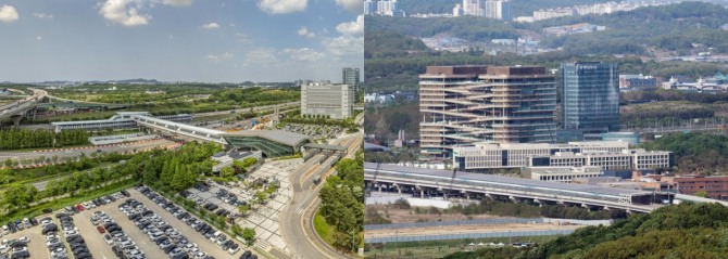 청라국제도시에 조성된 하나금융그룹 하나드림타운 전경. 사진=인천경제청
