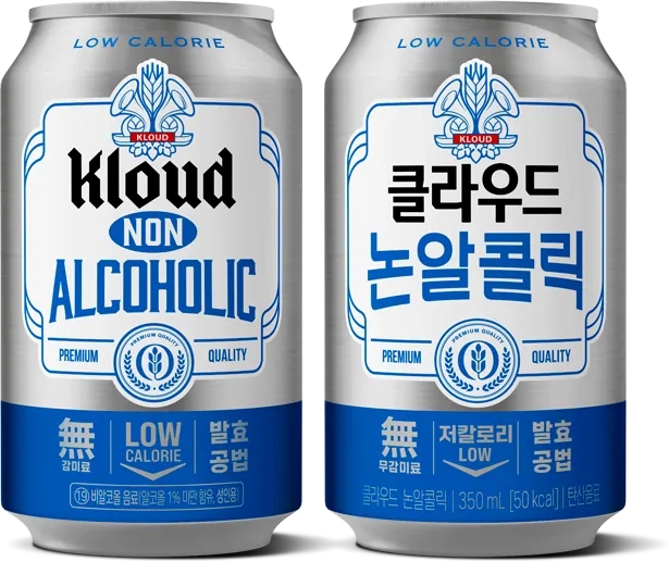 클라우드 논알콜릭. 사진=롯데칠성음료