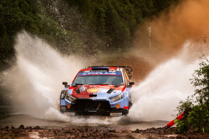 2026 WRC 파라과이 랠리 '현대 쉘 모비스 월드 랠리 팀'. 사진=한국타이어