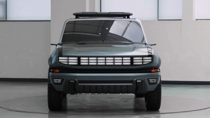 KGM 'F100' 컨셉트. 사진=KGM