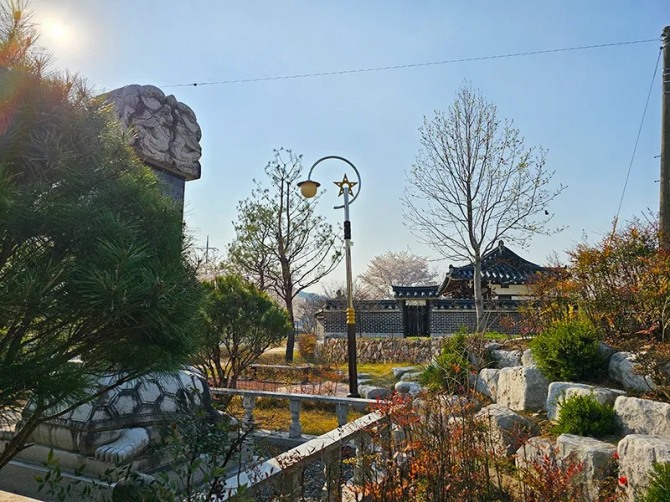 가래실 문화마을 전경. 사진=영천시 블로그