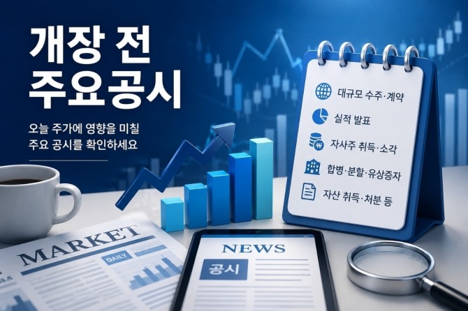 [개장 전 주요 공시] 한화오션·넥사다이내믹스·<b>원풍물산</b>·한화솔루션...
