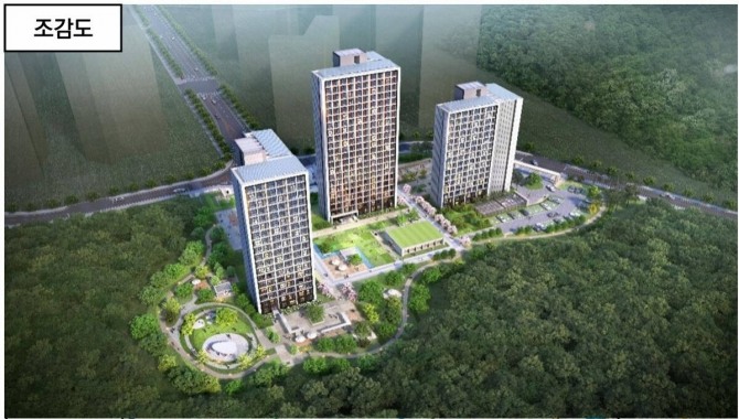 의왕초평A-4BL 공공임대주택 조감도. 사진=LH