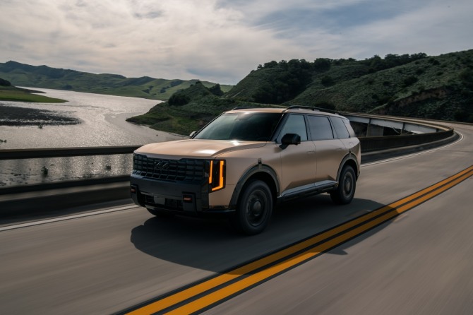 기아의 대형 스포츠유틸리티차(SUV) 텔루라이드. 사진=현대자동차그룹