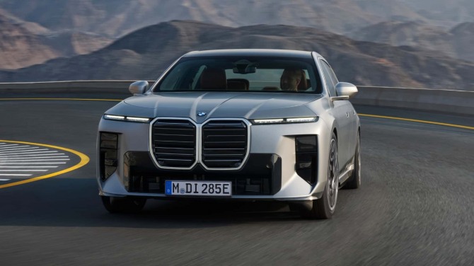 BMW 'i7 페이스리프트(LCI)'. 사진-BMW