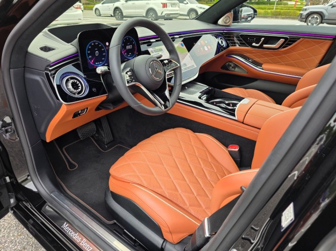 메르세데스-벤츠 '더 뉴 S 580 4MATIC L'. 사진=최태인 기자
