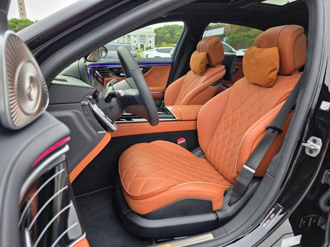 메르세데스-벤츠 '더 뉴 S 580 4MATIC L'. 사진=최태인 기자